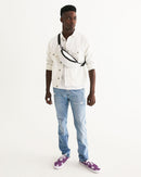 Funatic The Super Bear Men's Purple Lace Up Canvas Shoe-3