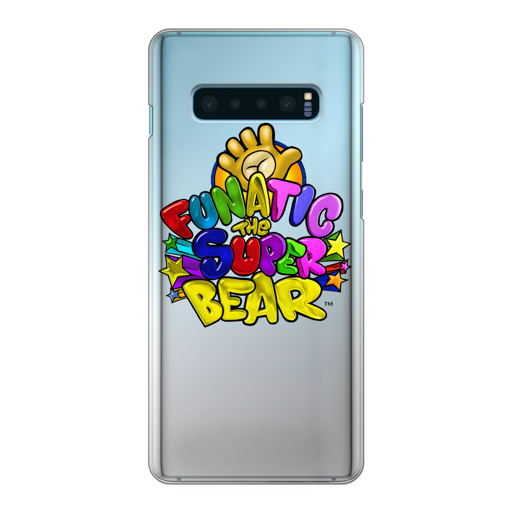 Funatic The Super Bear Back Transparent Apple and Samsung Hard Phone Case