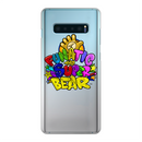 Funatic The Super Bear Back Transparent Apple and Samsung Hard Phone Case-13