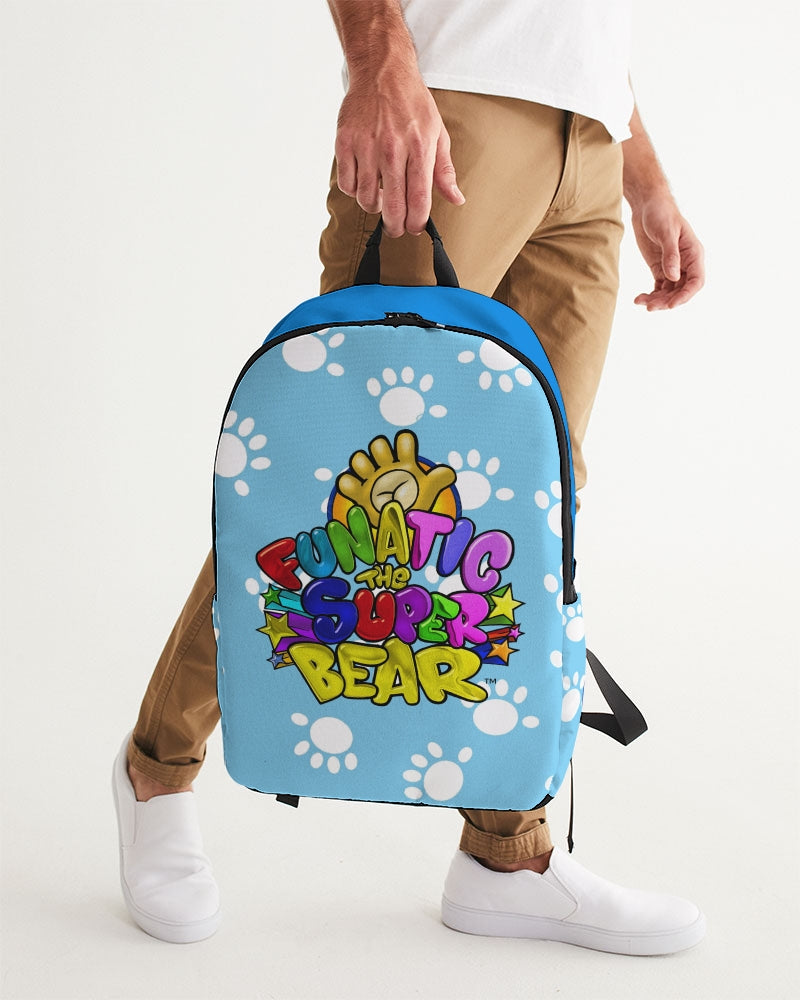 Funatic The Super Bear Paws Light Blue Large Back Pack