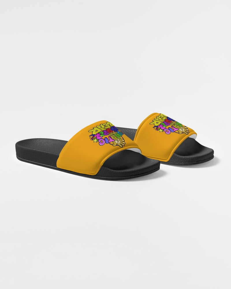 Funatic The Super Bear Orange Crush Ladies Slide Sandal