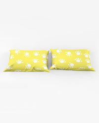 Funatic The Super Bear Paws Yellow Queen Pillow Case