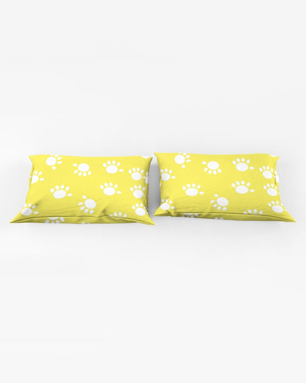Funatic The Super Bear Paws Yellow Queen Pillow Case