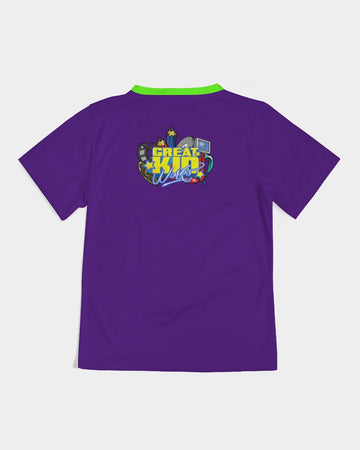 GKW Purple Alphabet Girls Tee - 0