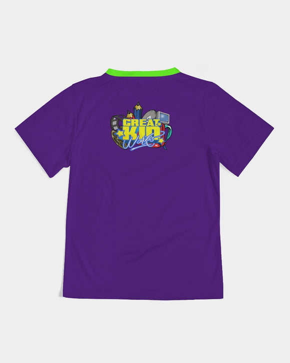 GKW Purple Alphabet Girls Tee