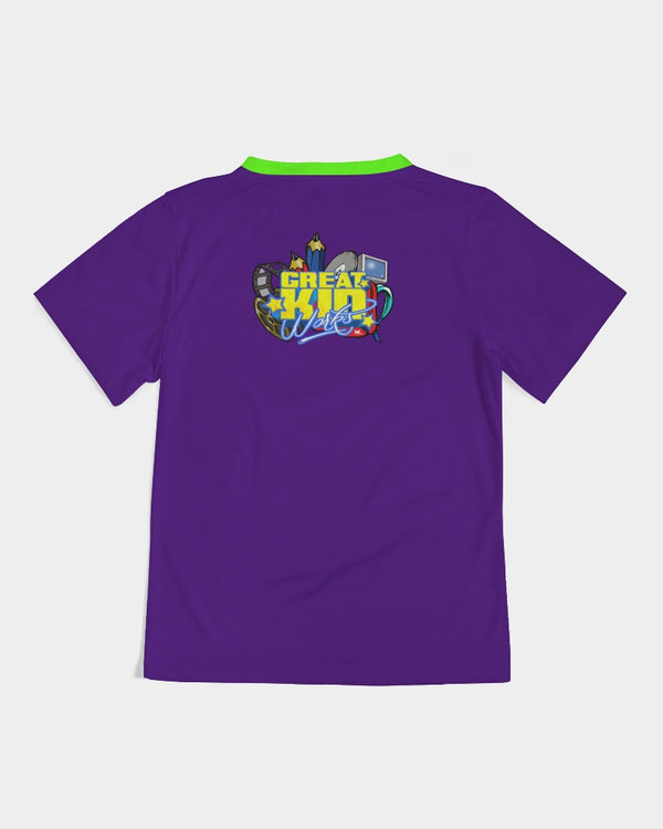 GKW Purple Alphabet Girls Tee