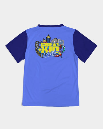 ABC Blue Blue Boys Tee - 0