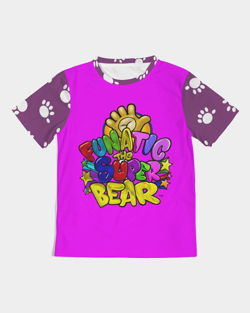 Funatic The Super Bear Hot Pink Girls Tee