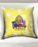Funatic The Super Bear Paws Yellow Pillow Case-1