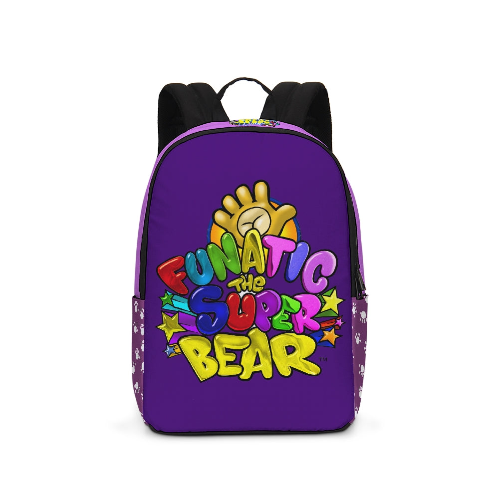 Funatic The Super Bear Large Purple Back Pack