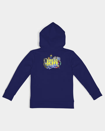 GKW ABC Navy Blue Boys and Girls Hoodie - 0