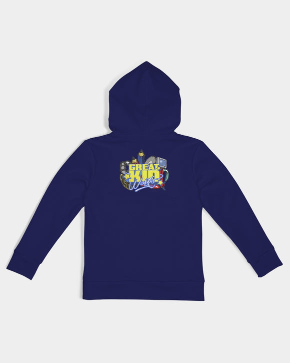 GKW ABC Navy Blue Boys and Girls Hoodie