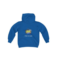I LIKE TO READ Girls Hoodie
