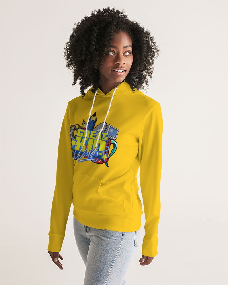 GKW HOT YELLOW Ladies Hoodie
