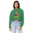 Funatic The Super Ladies Cropped Raw Edge Boyfriend Hoodie-9