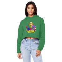 Funatic The Super Ladies Cropped Raw Edge Boyfriend Hoodie