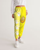 Funatic The Super Bear Sunshine Yellow Ladies Track Pants-1