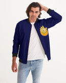 Funatic The Super Bear Navy Blue Men's Bomber Jacket-5