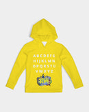 ABC Bright Yellow Girls Hoodie-1