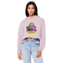 Funatic The Super Ladies Cropped Raw Edge Boyfriend Hoodie-12