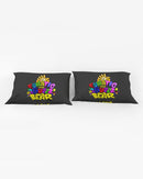 Funatic The Super Bear Queen Black Pillow Case-2