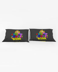 Funatic The Super Bear Queen Black Pillow Case