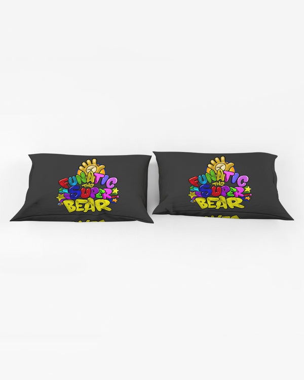 Funatic The Super Bear Queen Black Pillow Case