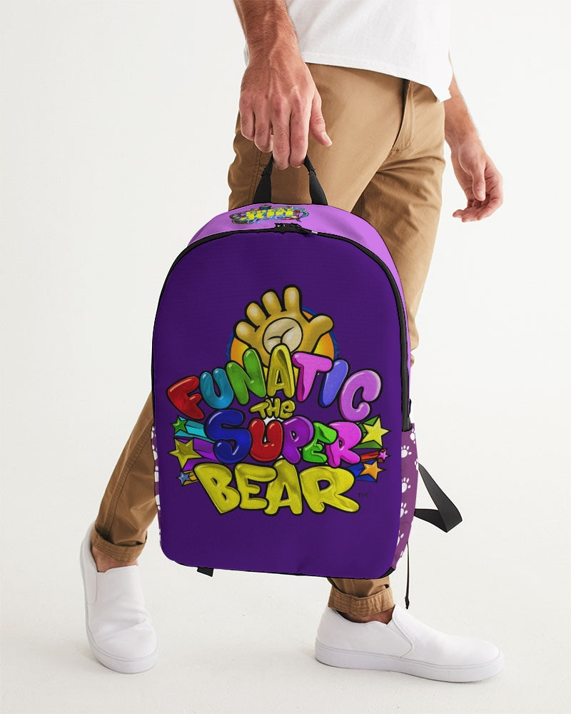 Funatic The Super Bear Large Purple Back Pack