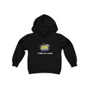 I LIKE TO READ Girls Hoodie-6