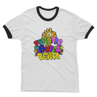 Funatic The Super Bear Men's Ringer T-Shirt
