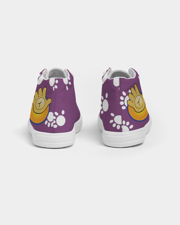 Funatic The Super Bear Kids Hightop Canvas Shoe
