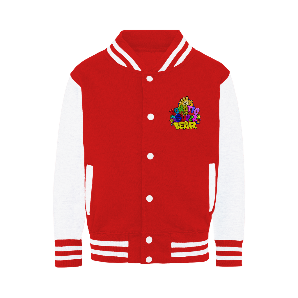 Funatic The Super Bear Varsity Jacket