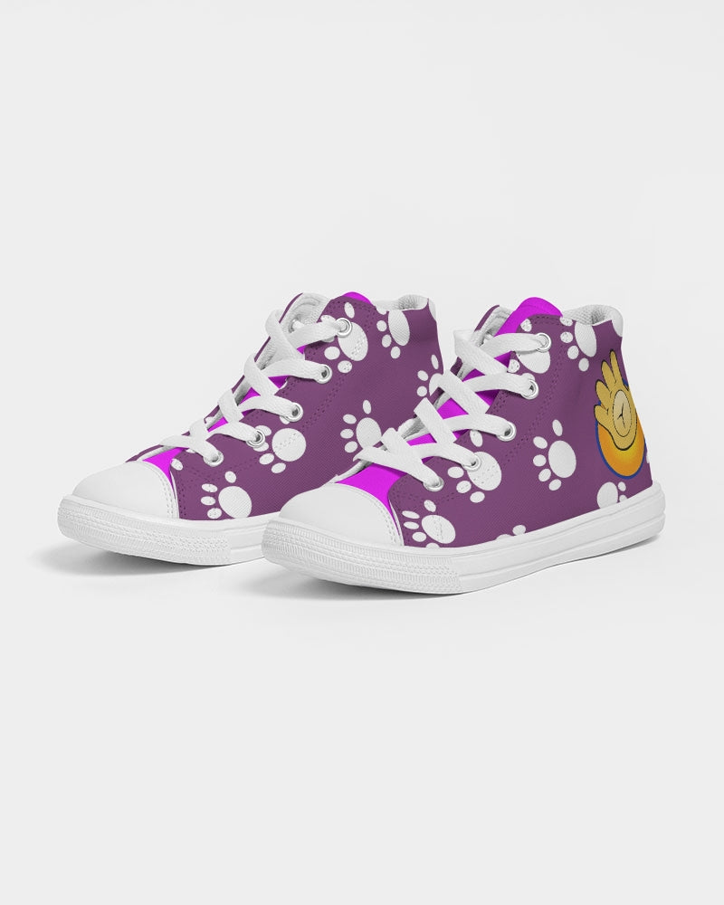 Funatic The Super Bear Kids Hightop Canvas Shoe