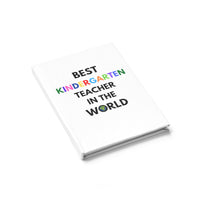 Best Kindergarten Teacher in the World Journal