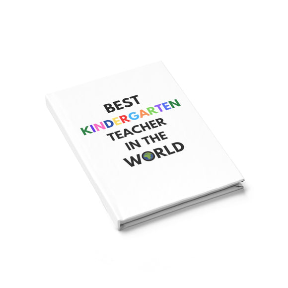 Best Kindergarten Teacher in the World Journal