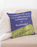 The Golden Ticket Large Throw Pillow Case-2