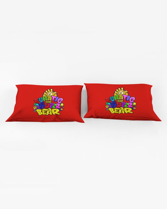 Funatic The Super Bear Red Queen Pillow Case