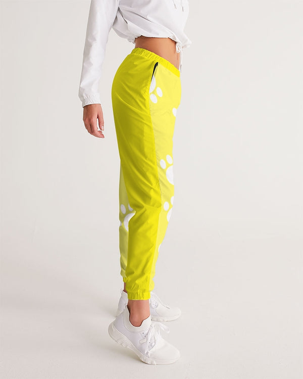 Funatic The Super Bear Sunshine Yellow Ladies Track Pants