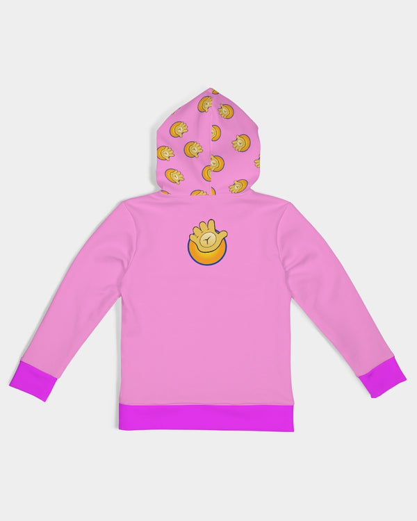 Funatic The Super Bear Pink Girls Hoodie