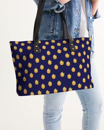 Funatic The Super Bear Navy Blue Stylish Tote