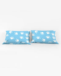 Funatic The Super Bear Paws Light Blue Queen Pillow Case