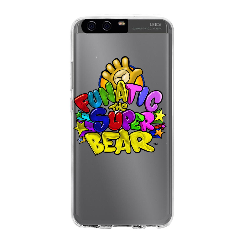 Funatic The Super Bear Back Transparent Apple and Samsung Hard Phone Case