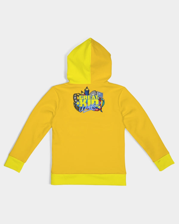 ABC Yellow Girls Hoodie