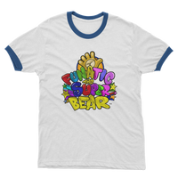 Funatic The Super Bear Men's Ringer T-Shirt