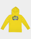 ABC Bright Yellow Girls Hoodie-2