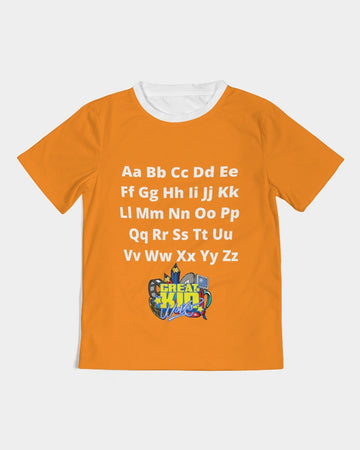 GKW ALPHABET Tangerine Girls Tee