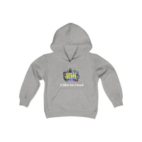 I LIKE TO READ Boys Hoodie