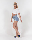 Funatic The Super Bear Navy Blue Ladies Slide Sandal-7