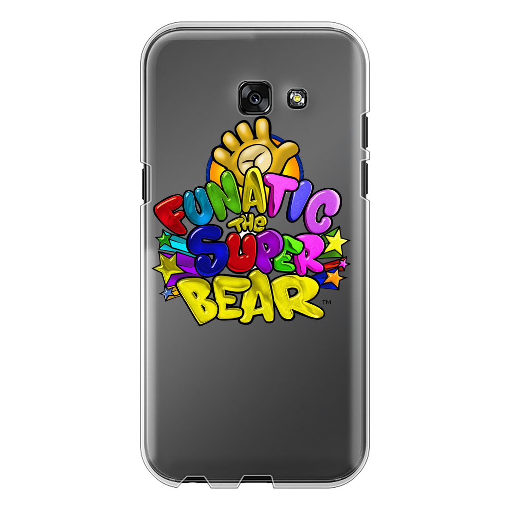 Funatic The Super Bear Back Transparent Apple and Samsung Hard Phone Case