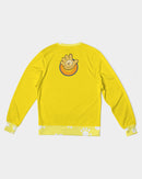 Funatic The Super Bear Paws Yellow Men's Classic French Terry Crewneck Pullover-2